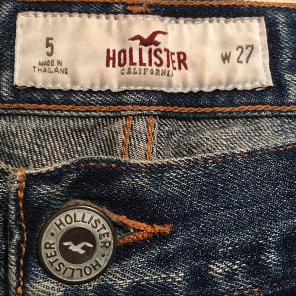 🦋 3 for $25 - Hollister Button Fly Distressed Jean Shorts - Picture 10 of 10